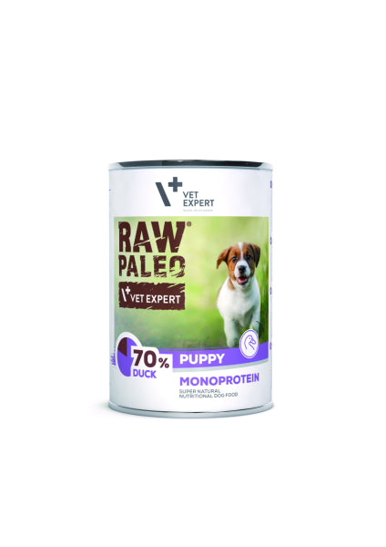 Raw Paleo Puppy konservai šuniukams su antiena 400 g