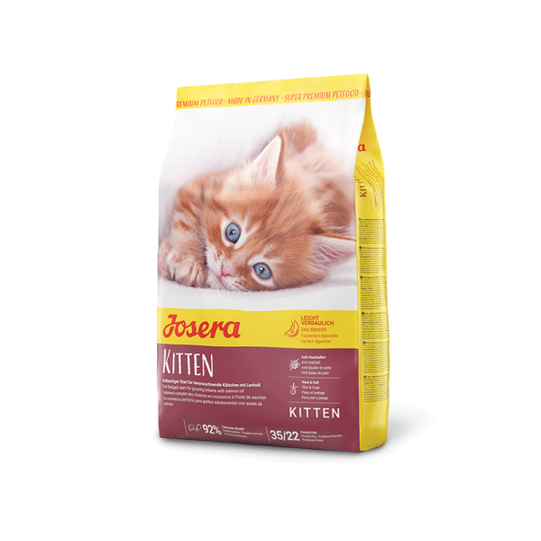 JOSERA Kitten sausas pašaras jauniems kačiukams su paukštiena, 2 kg