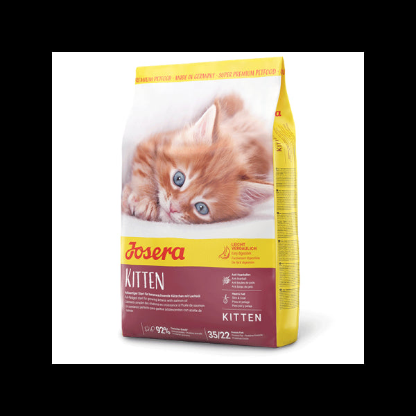 Josera Kitten sausas pašaras jauniems kačiukams su paukštiena, 10 kg