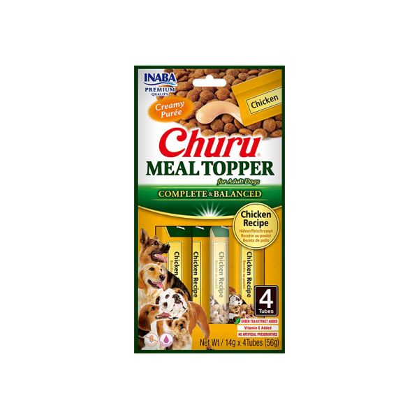 CHURU Meal Topper skanėstas su vištiena šunims, N4 vnt.