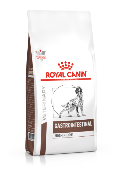 ROYAL CANIN VHN Dog Gastrointestinal High Fibre 2 kg pašaras šunims, turintiems virškinimo problemų, su padidintu skaidulų kiekiu