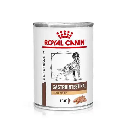 ROYAL CANIN VHN Dog Gastrointestestinal High Fibre Can 410 g konservai šunims, turintiems virškinimo problemų, su padidintu skaidulų kiekiu
