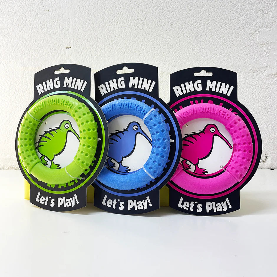 Žaislas šunims, guminis žiedas, 13 cm, įvairių spalvų