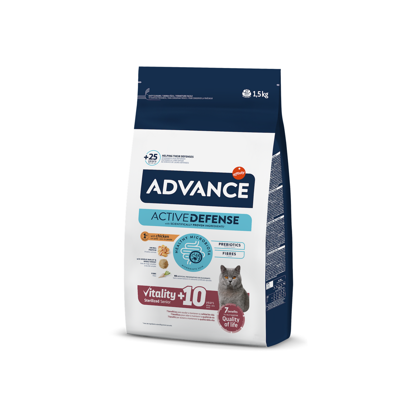 Sterilized Senior 1,5 kg (vištiena)