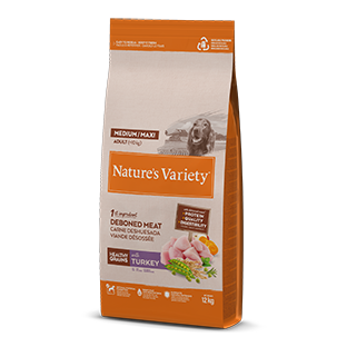 Healthy Grain Med/Max Adult Dog šunims su kalakutiena ir vištiena 12 kg