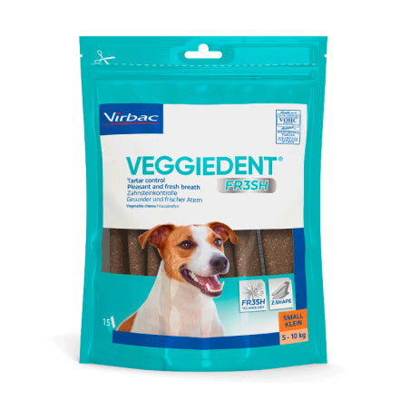 Veggiedent-S skanėstai dantų priežiūrai šunims 5-10 kg svoriui