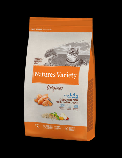 Original Sterilized Cat (lašiša) 7 kg