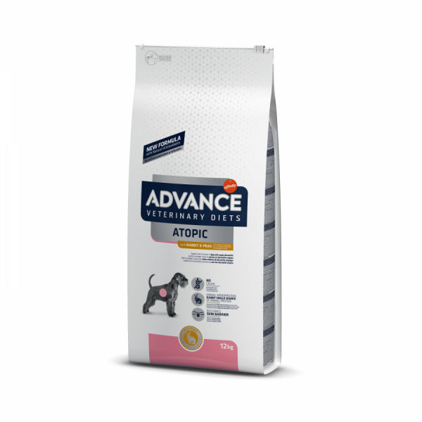 Atopic Med-Maxi Dog (triušiena) 12 kg pašaro alergijoms ir odos problemoms