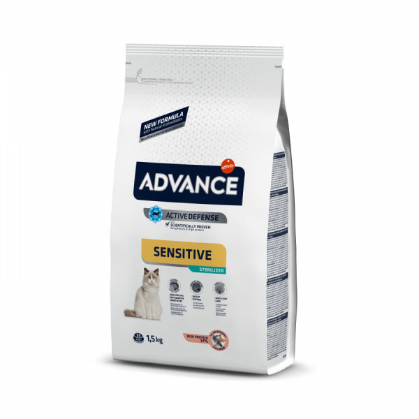 Sterilized Sensitive 1,5 kg (lašiša)