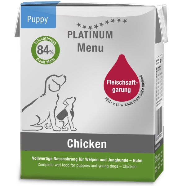 Platinum paštetas Puppy su vištiena 185 g