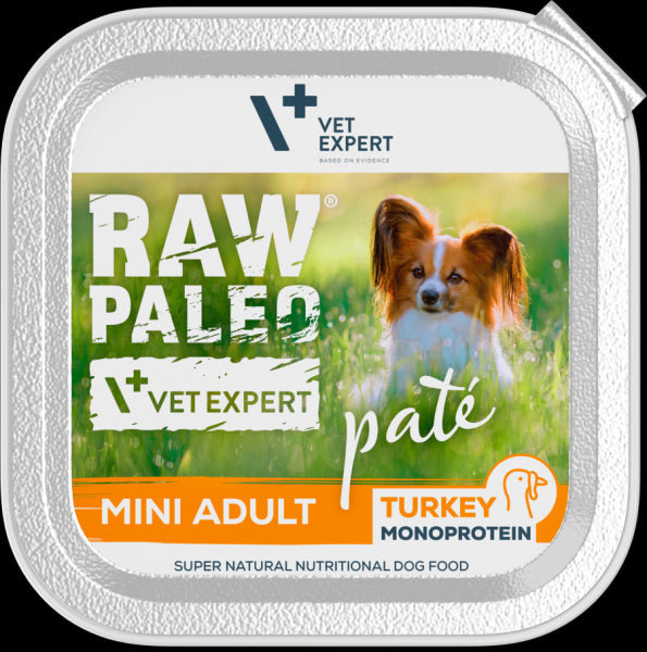 Raw Paleo Pate Mini Adult paštetas šunims su kalakutiena 150 g