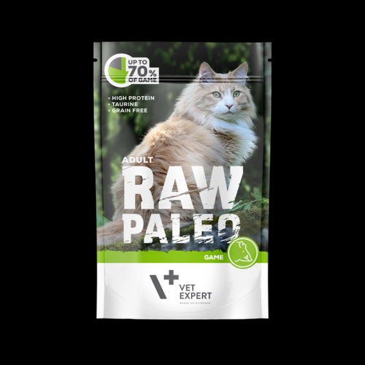 Raw Paleo Adult Cat guliašas katėms su žvėriena 100 g