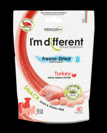 I'm Different liofilizuoti kalakutienos skanėstai, 40 g