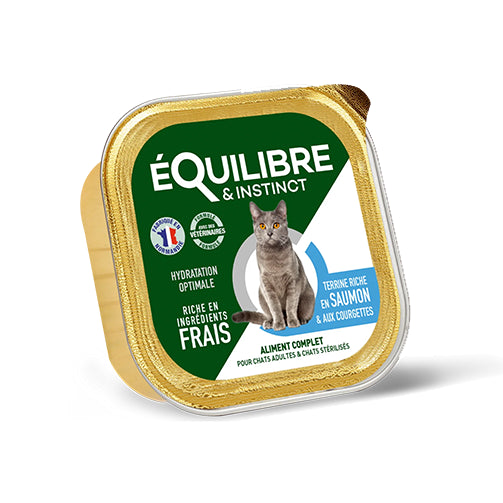 Equilibre Ster Saumon 85g paštetas katėms su žuvimi