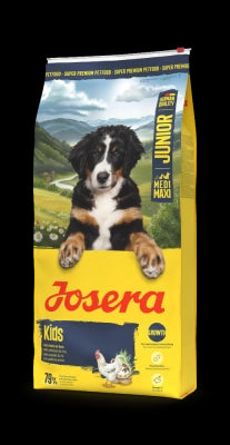 Josera Kids sausas pašaras jauniems šunims su paukštiena, 12,5 kg