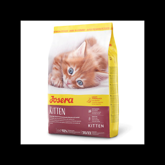 Josera Kitten sausas pašaras jauniems kačiukams su paukštiena, 10 kg