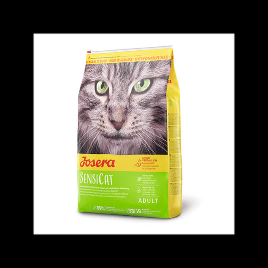 Josera SensiCat sausas pašaras jautrioms katėms su paukštiena, 10 kg