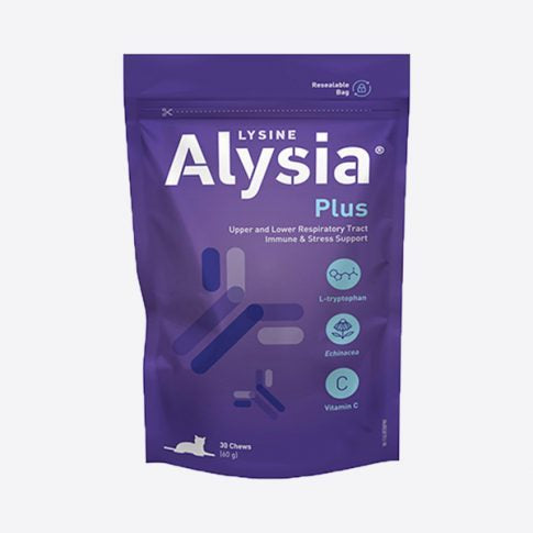 Alysia Plus Lysine, papildas kvėpavimo takams katėms, N30
