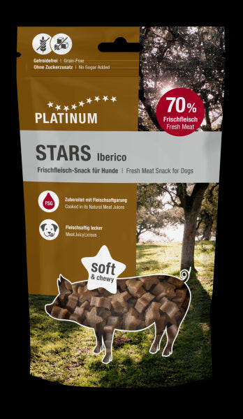 Platinum Stars Iberico skanėstai šunims su kiauliena 185 g