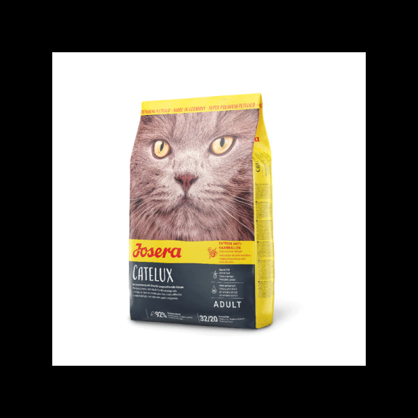 JOSERA Catelux sausas pašaras katėms su paukštiena ir antiena, 400 g