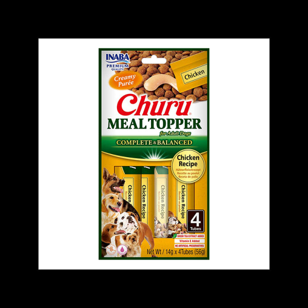 CHURU Meal Topper skanėstas su vištiena šunims, N4 vnt.