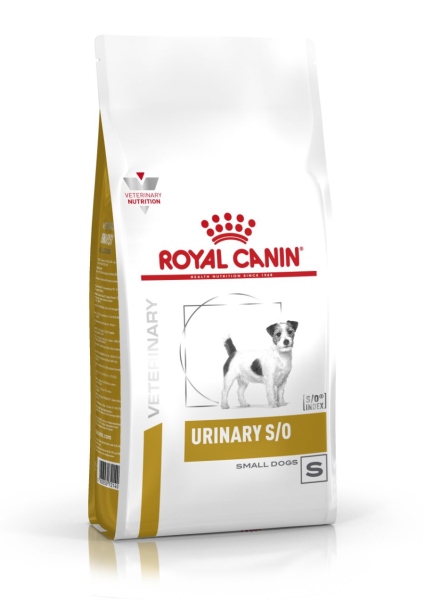 ROYAL CANIN VHN Dog Urinary S/O Small Dog 1,5 kg pašaras mažų veislių šunims, turintiems šlapimo takų problemų