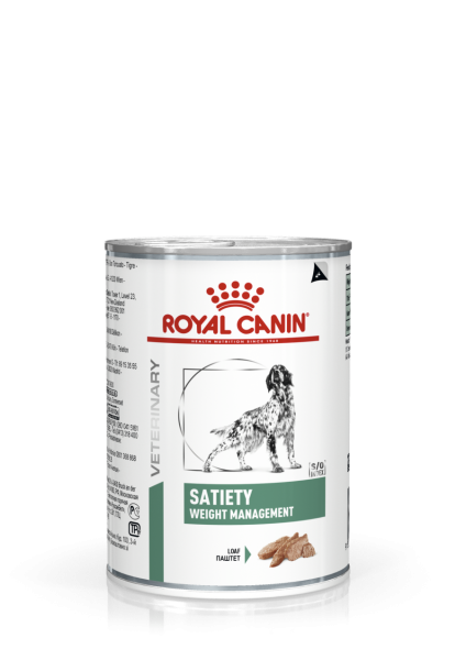 ROYAL CANIN VHN Dog Satiety Weight Management Can 410 g konservai šunims, turintiems antsvorio