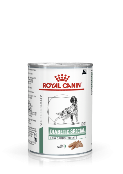 ROYAL CANIN Diabetic Special konservai šunims, mažai angliavandenių, 195 g