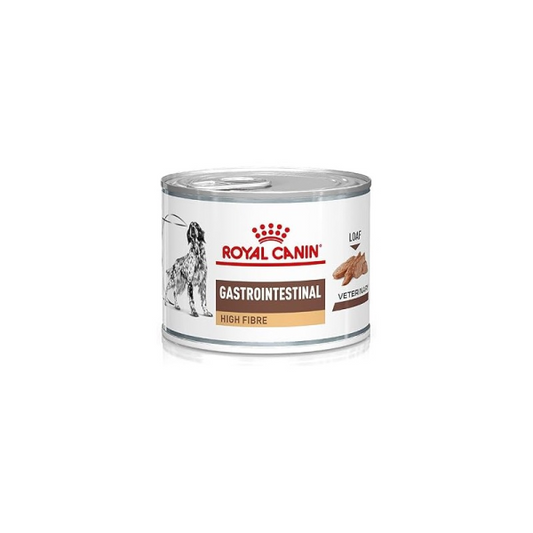 ROYAL CANIN VHN Dog Gastrointestestinal High Fibre Can 200 g konservai šunims, turintiems virškinimo problemų, su padidintu skaidulų kiekiu