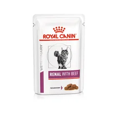 ROYAL CANIN VHN Cat Renal With Beef Gravy 85 g konservai katėms, turinčioms inkstų problemų