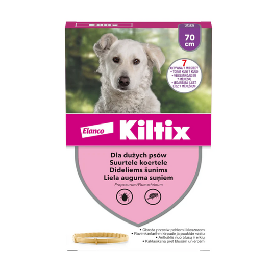 KILTIX antkaklis dideliems šunims, 70 cm