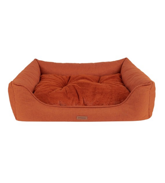 AMIPLAY Como Sofa guolis šunims ir katėms, XL dydžio, vario spalvos