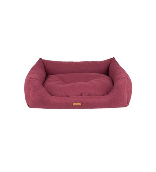 AMIPLAY Montana Sofa guolis šunims ir katėms, S dydžio, bordo spalvos