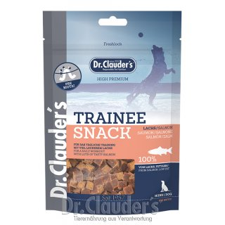 DrC Lašišos skanėstas kubeliais 80 g, šunims ir katėms