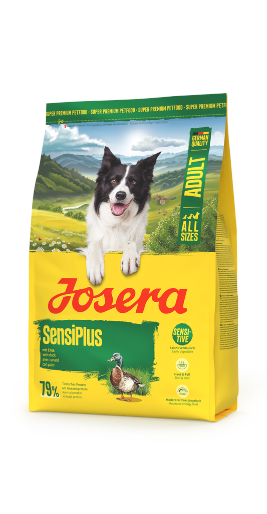 JOSERA SensiPlus sausas pašaras jautriems šunims su antiena, 3 kg