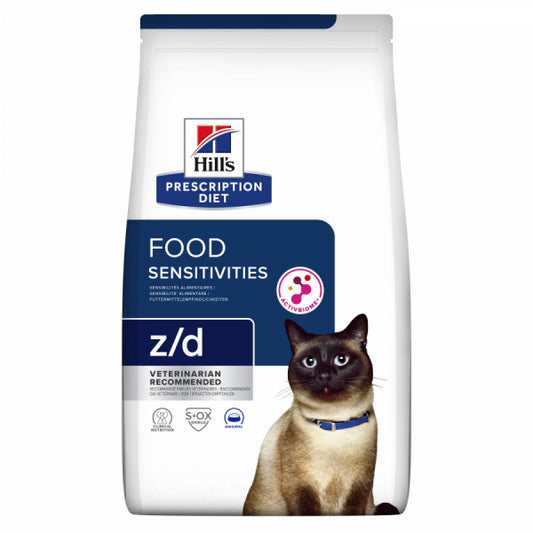 PD Feline z/d 3 kg pašaro alergijoms ir netoleravimui