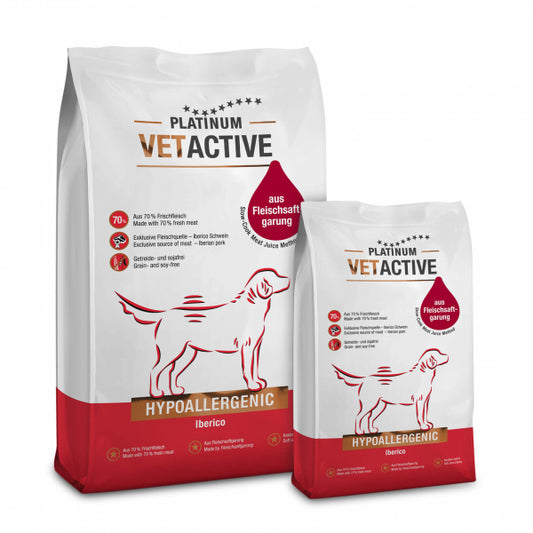 Platinum VetActive hipoalerginis pašaras šunims 1,5 kg