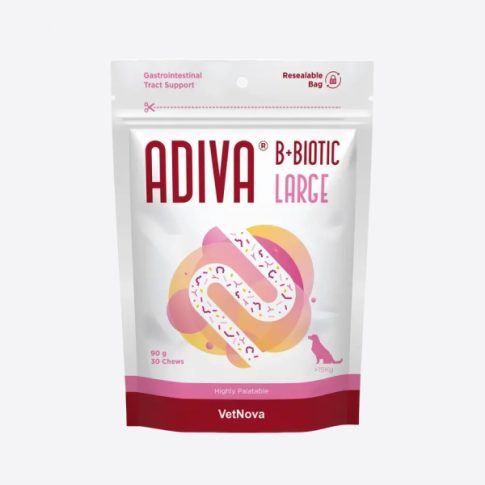 ADIVA B+Biotic Medium&Large, papildas virškinimo sistemai šunims, N30