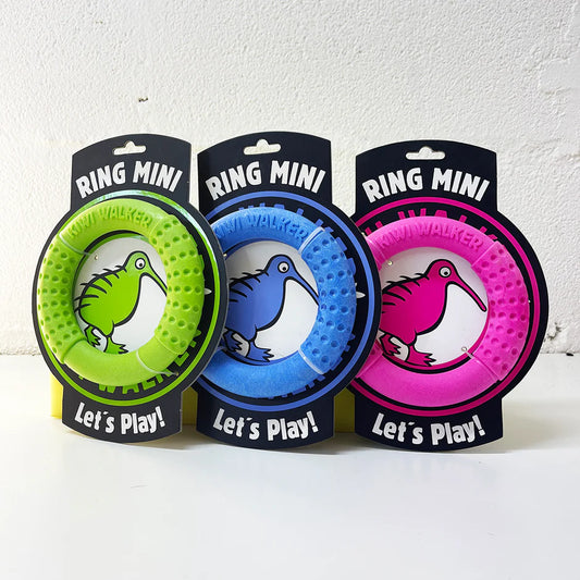 Žaislas šunims, guminis žiedas, 13 cm, įvairių spalvų