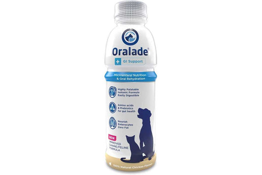 ORALADE izotoninis elektrolitų gėrimas šunims ir katėms, 500 ml