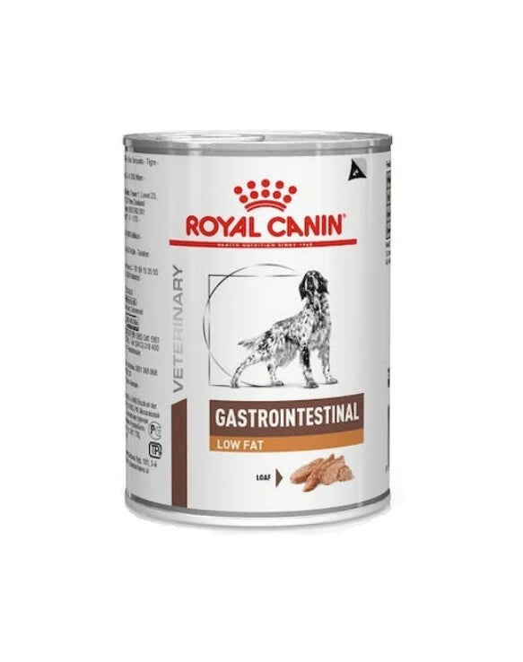 ROYAL CANIN VHN Dog Gastrointestestinal Low Fat Can 420 g konservai šunims, turintiems virškinimo problemų, su sumažintu riebalų kiekiu