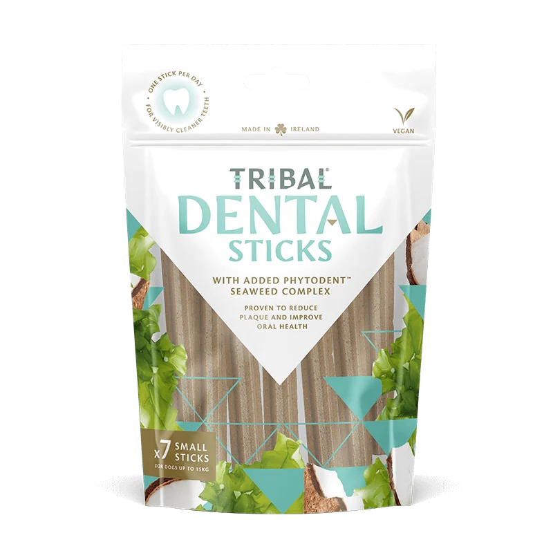 TRIBAL Dental lazdelės mažiems šunims, dantų priežiūros pakuotė