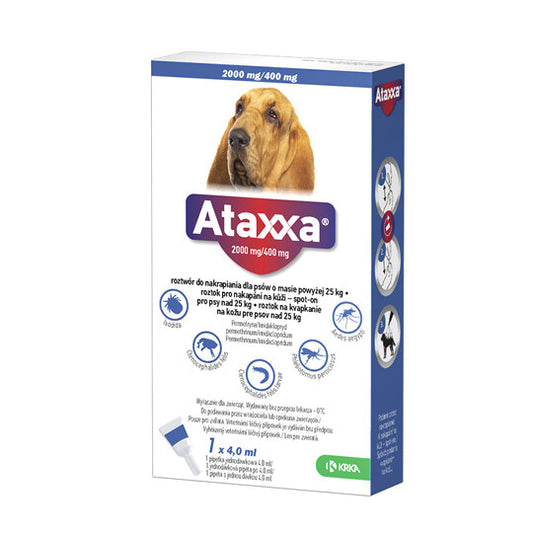Ataxxa 2000 mg/400 mg šunims 25-40 kg
