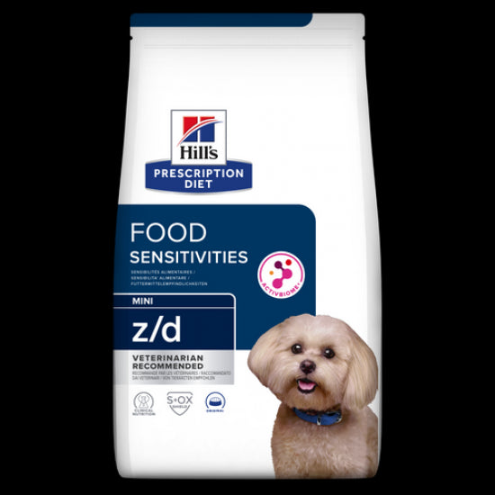 PD Canine z/d Mini 1 kg pašaro alergijoms ir netoleravimui