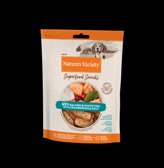 NV Super Food Snacks (lašiša) 85g