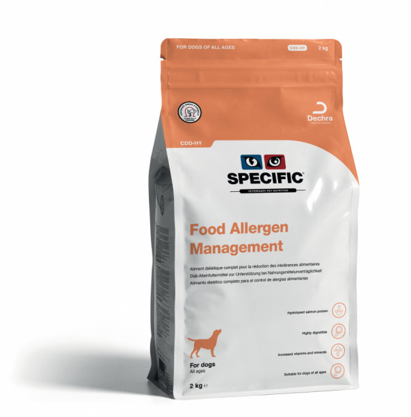 CDD-HY 2 kg pašaras šunims, turintiems alergiją maistui