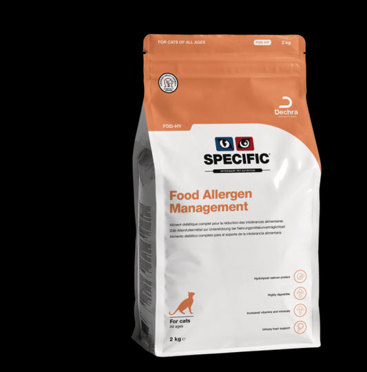 FDD-HY 2 kg pašaras katėms, turinčioms alergiją maistui