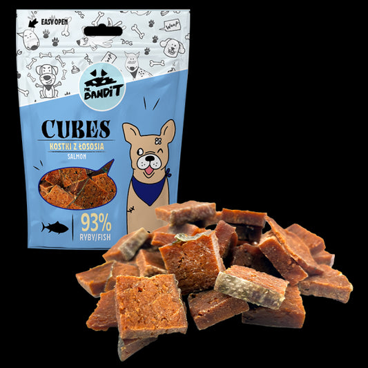 Mr. Bandit CUBES lašišos kubeliai 500 g