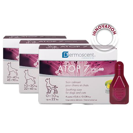 Dermoscent ATOP 7® lašai katėms ir šunims 0-10kg N4