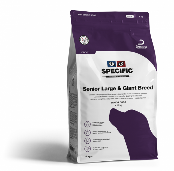 SPECIFIC šunų ėdalo maišas CGD-XL 4 kg senjorams didelių veislių šunims